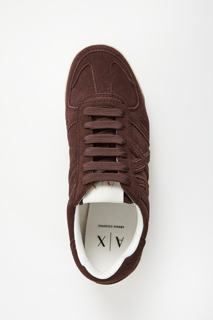 Sneakersy damskie skórzane ARMANI EXCHANGE