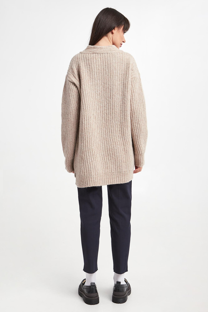 Sweter damski z alpaki Alida MAX MARA STUDIO