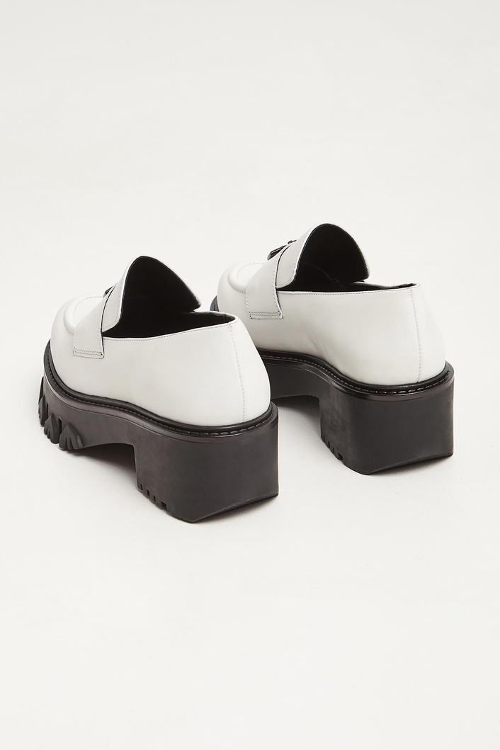 Loafersy damskie skórzane PATRIZIA PEPE