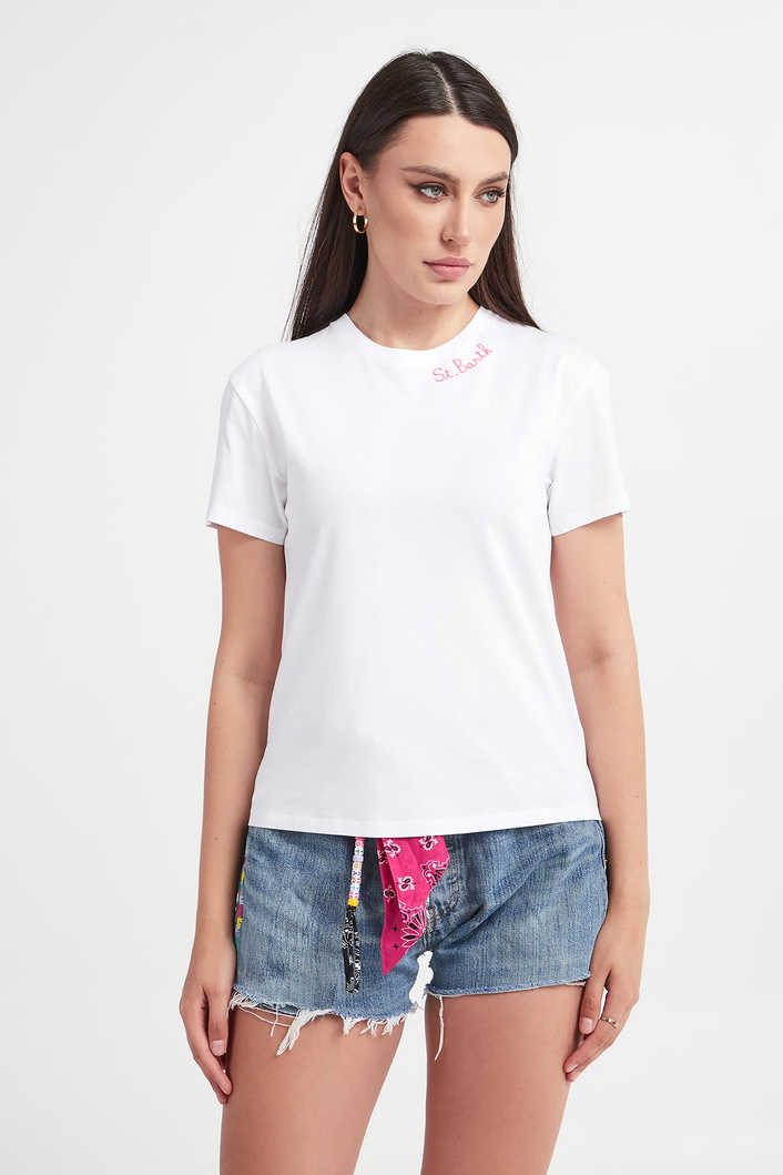 T-shirt damski Emilie MC2 SAINT BARTH