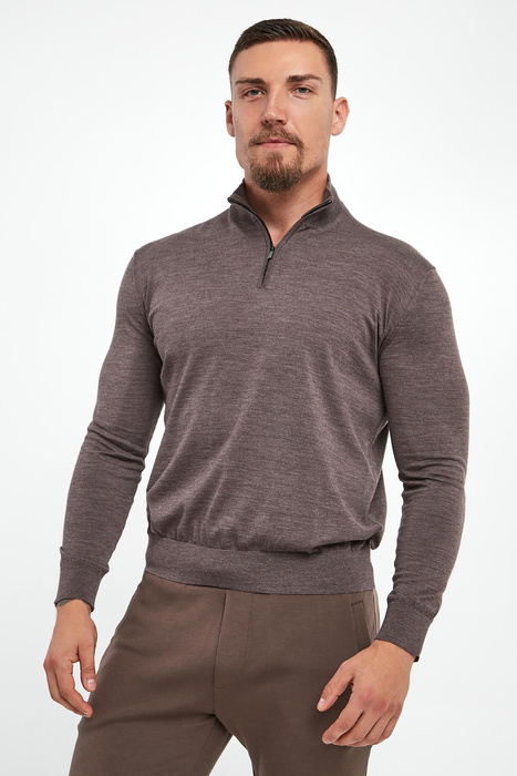Sweter męski z wełny dziewiczej PAUL&SSHARK