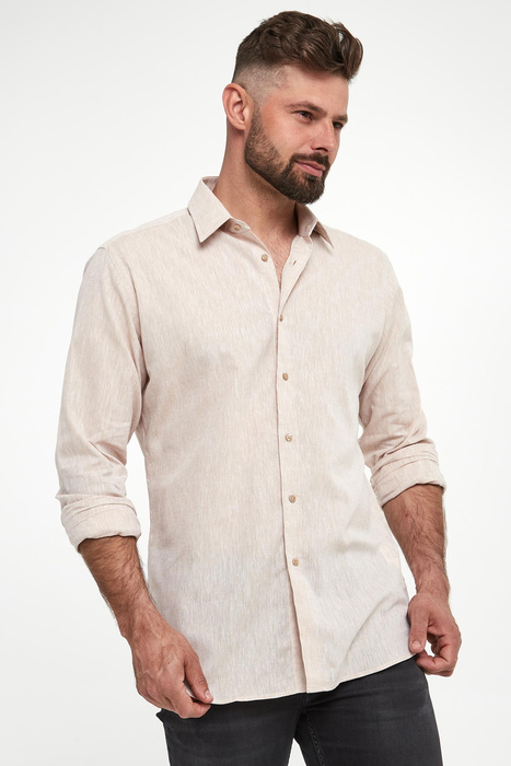 Koszula męska lniana KARL LAGERFELD