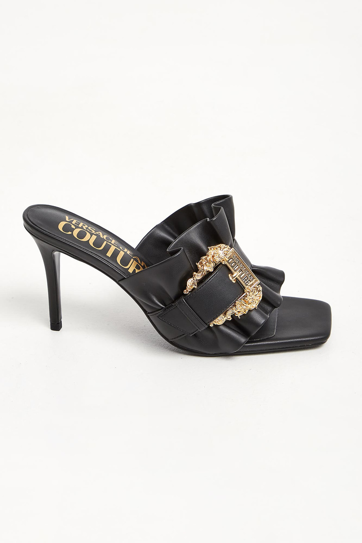 Klapki na szpilce VERSACE JEANS COUTURE