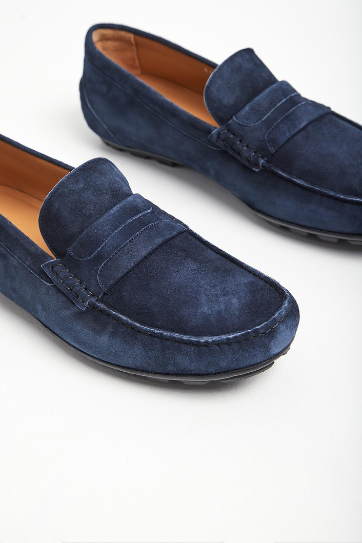 Mokasyny męskie skórzane PAUL&SHARK