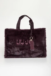 Torebka damska futrzany shopper LIU JO