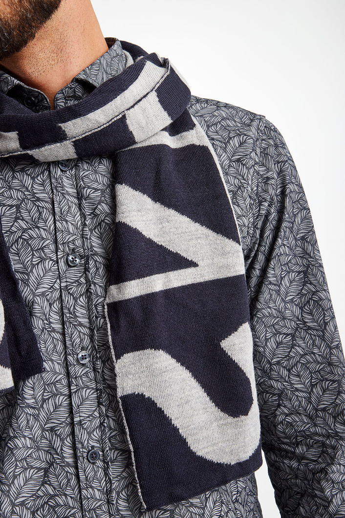 Komplet wełniany szal + czapka JOOP! JEANS