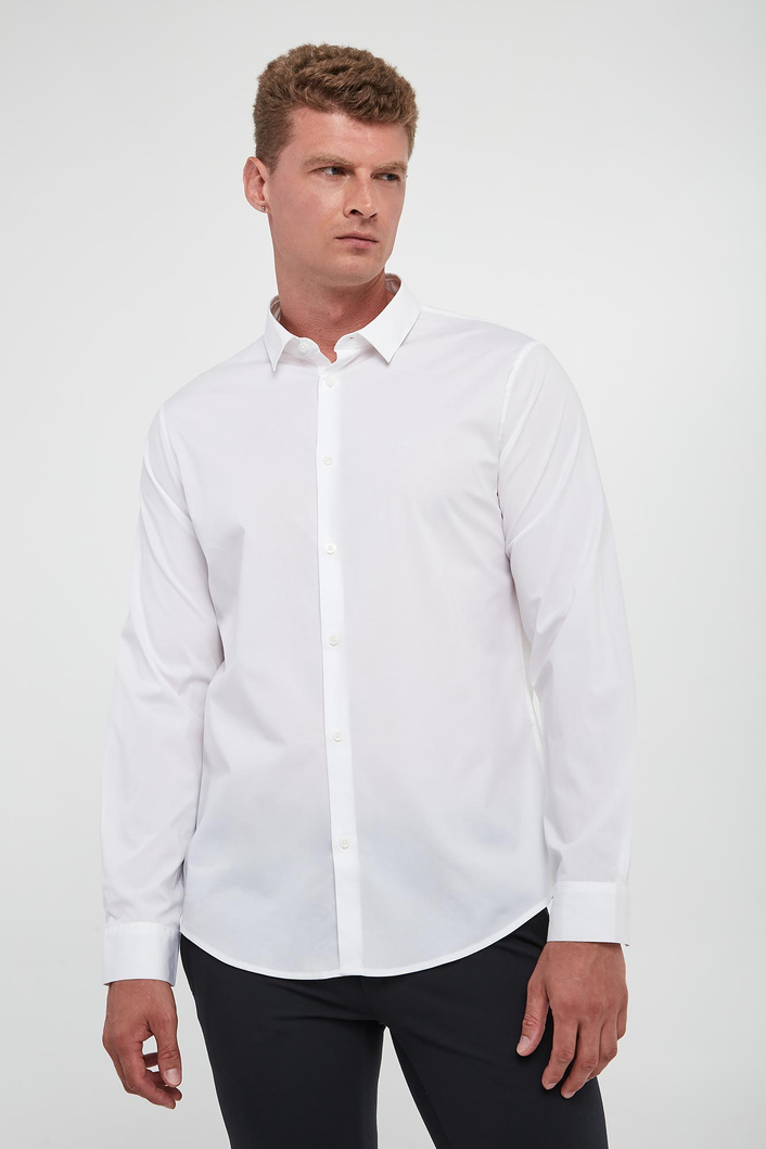 Koszula męska popelinowa ARMANI EXCHANGE