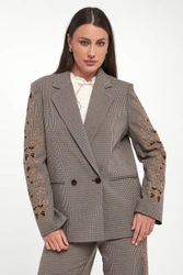 Marynarka damska w pepitkę TWINSET