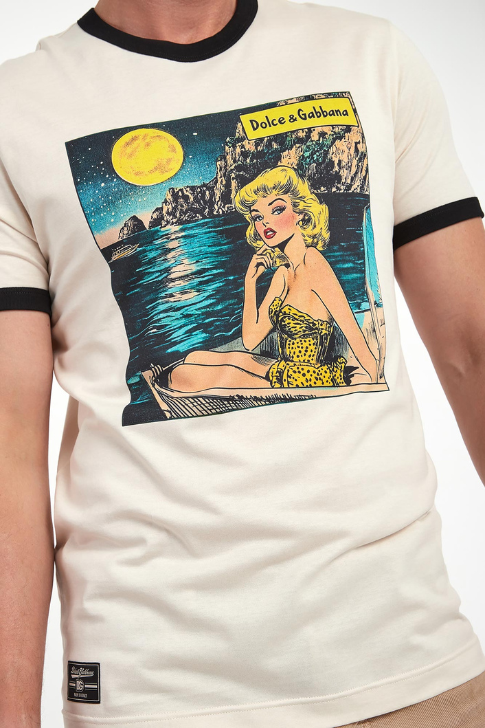 T-shirt męski DOLCE & GABBANA