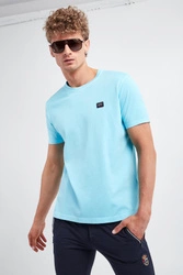 T-shirt męski z logo PAUL&SHARK