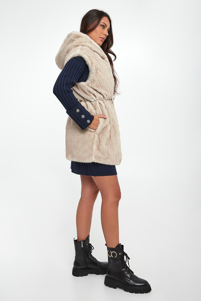 Kamizelka damska futrzana LIU JO