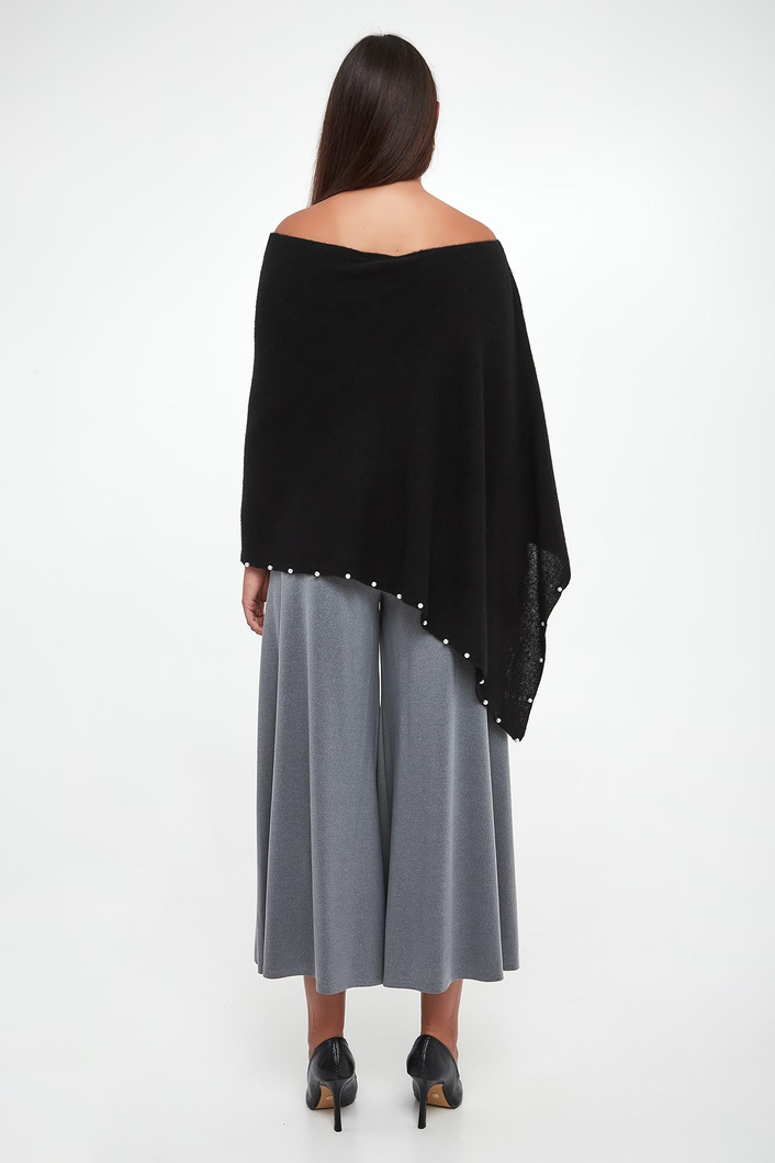 Ponczo damskie kaszmirowe JOSEPH RIBKOFF