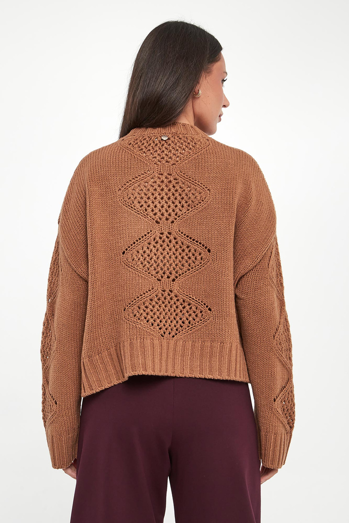 Sweter damski z wełną LIU JO