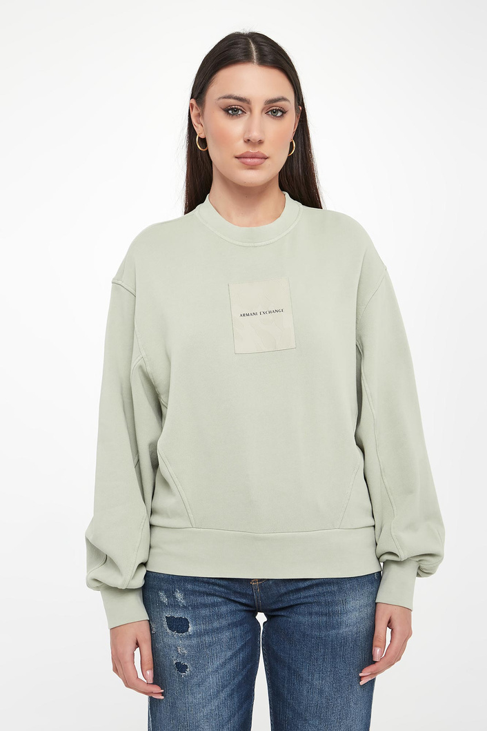 Bluza damska z logo ARMANI EXCHANGE