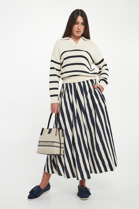 Spódnica damska w pasy Uomo WEEKEND MAX MARA