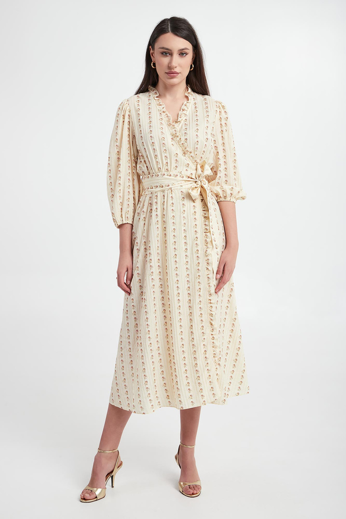 Sukienka kopertowa NOTES DU NORD