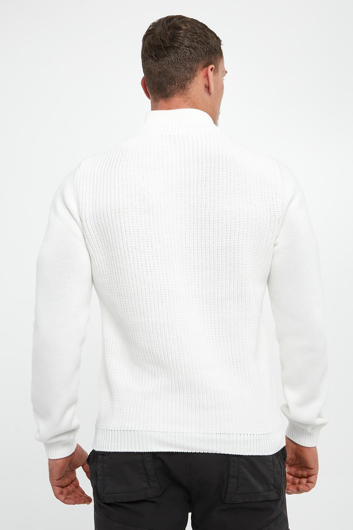 Sweter męski z logo AERONAUTICA MILITARE