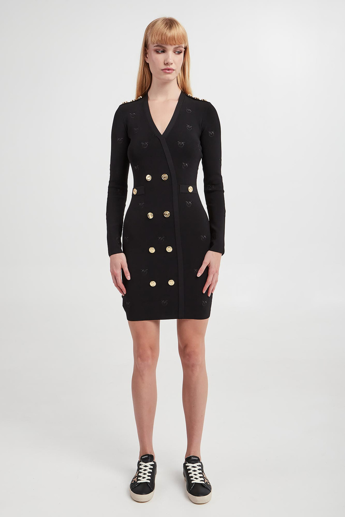 Sukienka logowana Drago PINKO