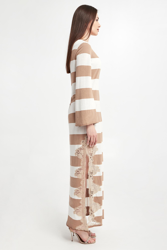 Sukienka maxi w paski ERMANNO FIRENZE