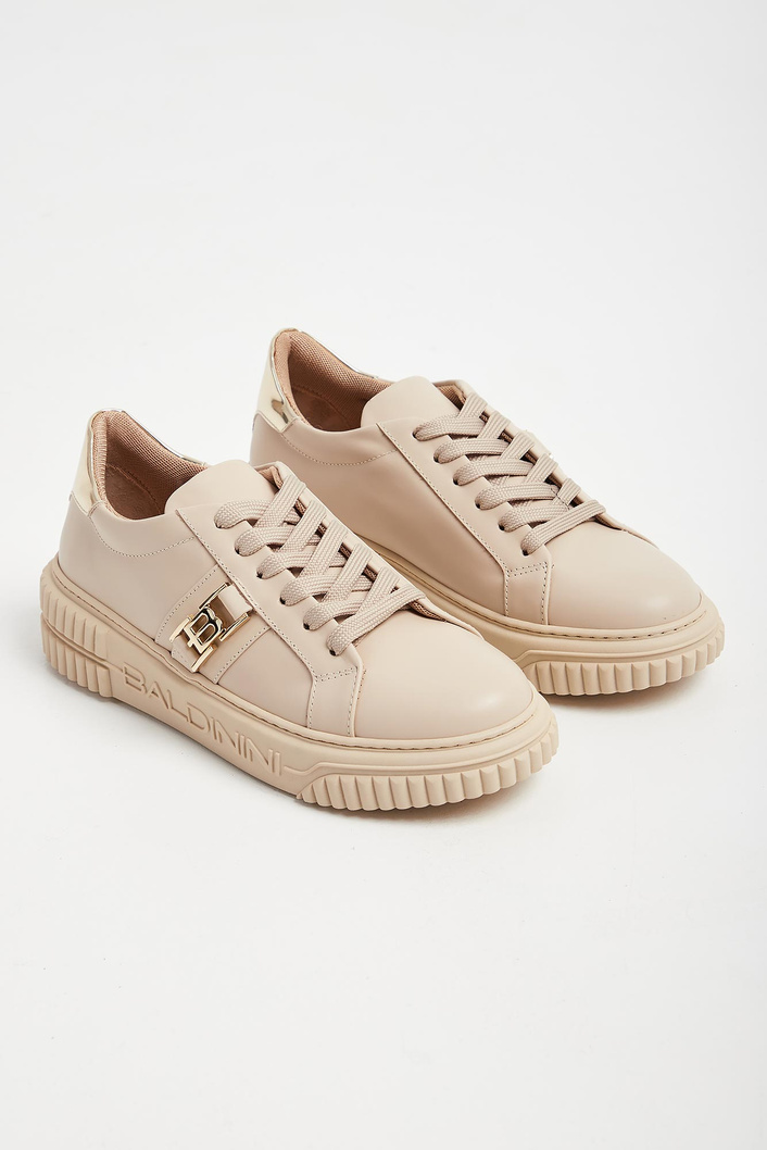 Sneakersy damskie skórzane BALDININI