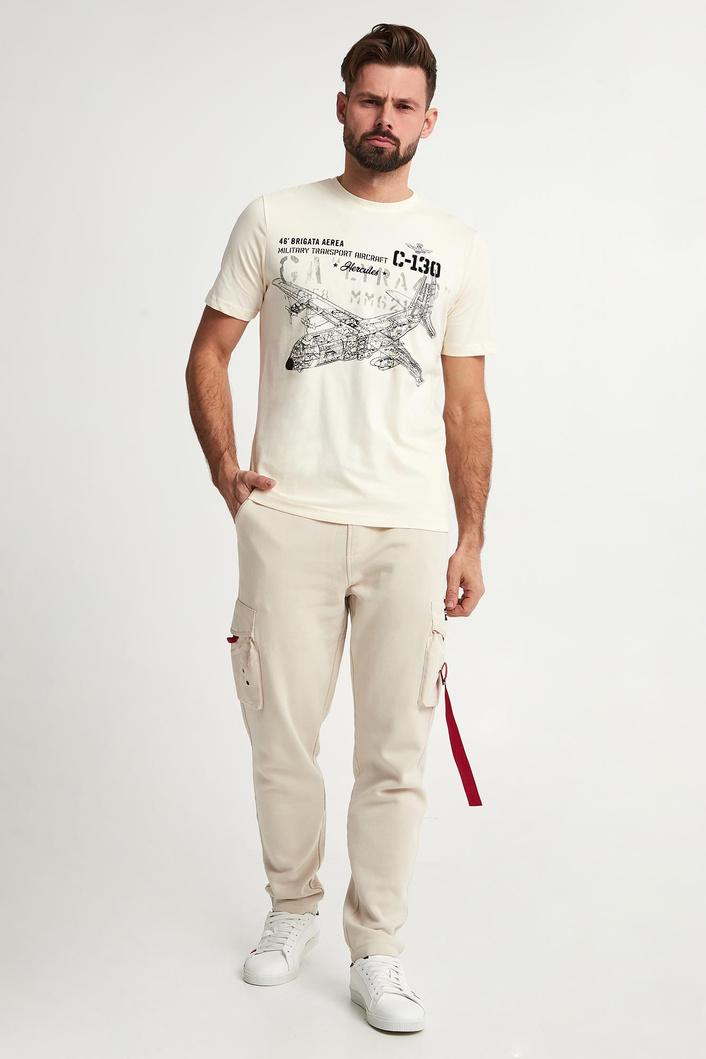 T-shirt męski AERONAUTICA MILITARE