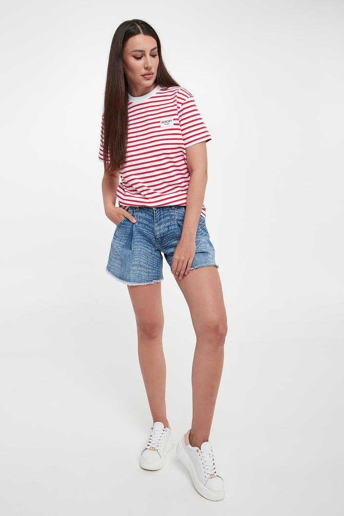 T-shirt damski w paski Teele JOOP! JEANS