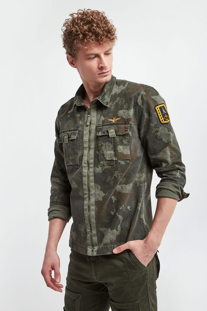 Kurtka męska koszulowa AERONAUTICA MILITARE