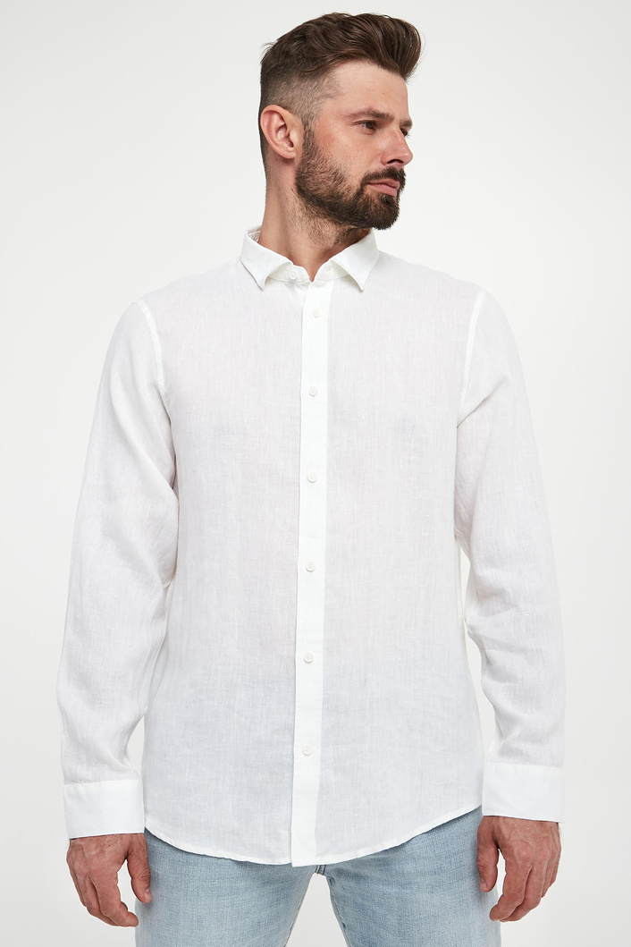 Koszula męska lniana ARMANI EXCHANGE