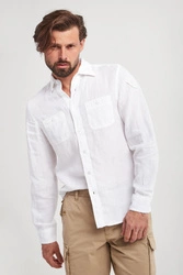 Koszula męska lniana BLAUER