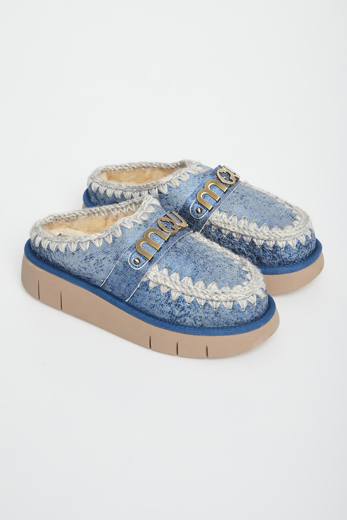 Klapki damskie skórzane mule MOU