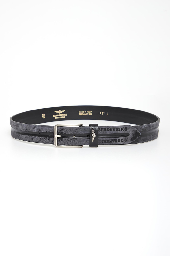 Pasek męski skórzany AEROANUTICA MILITARE