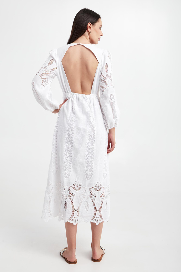 Sukienka ażurowa BA&SH