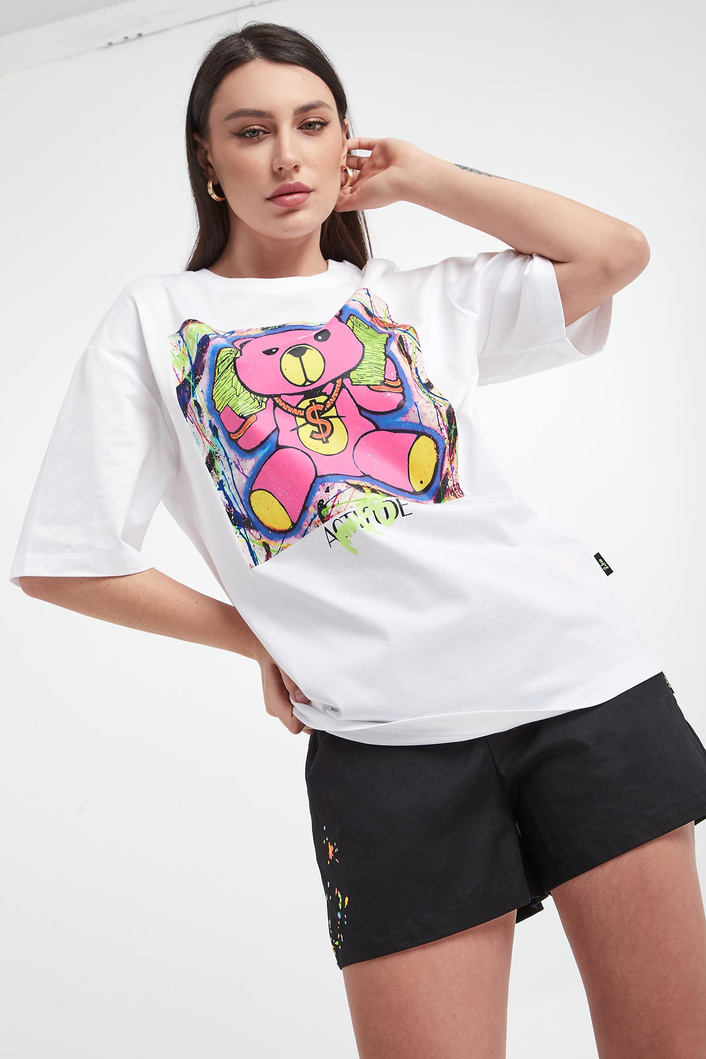 T-shirt damski TWINSET ACTITUDE