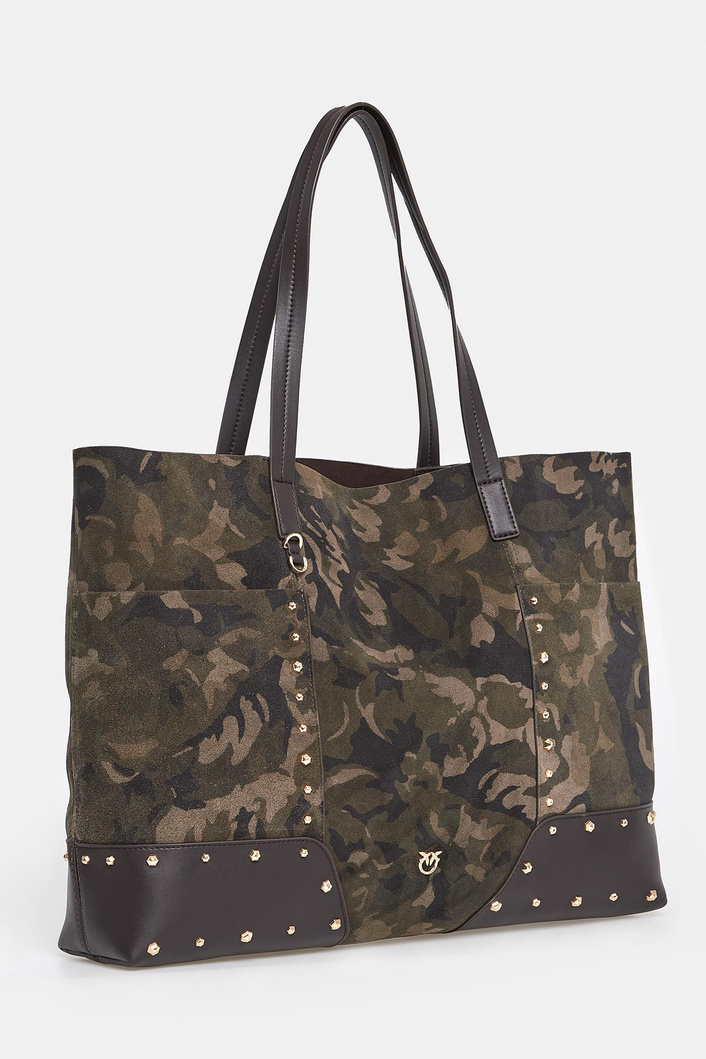 Torebka skórzany shopper PINKO