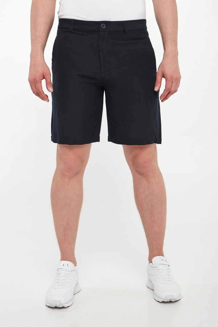 Bermudy męskie z lnem ARMANI EXCHANGE