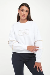 Bluza damska z zamkami ELISABETTA FRANCHI