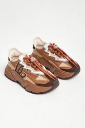 Sneakersy damskie Daymaster DOLCE & GABBANA Brązowy CK1908