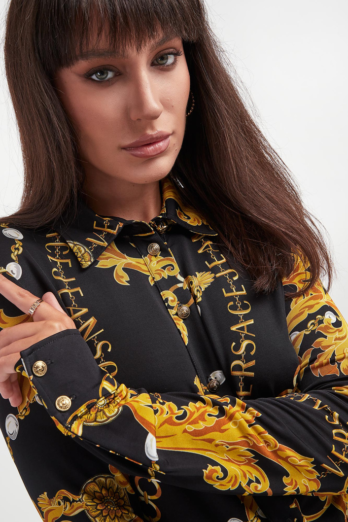 Koszula damska z logo VERSACE JEANS COUTURE