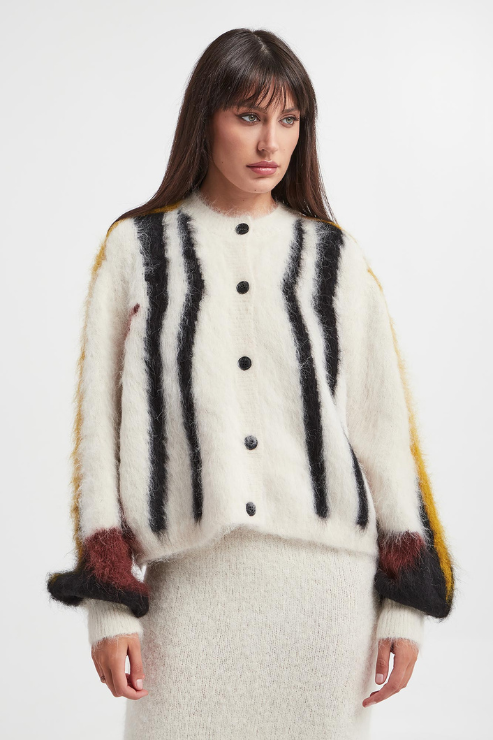 Kardigan damski wełniany GESTUZ