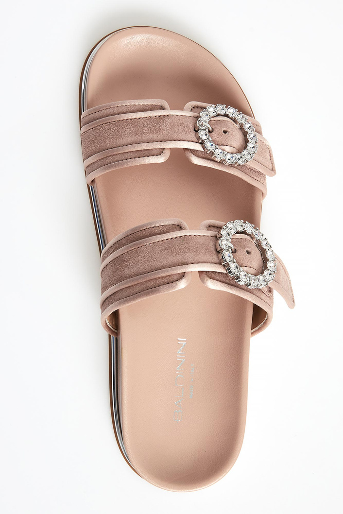 Klapki damskie skórzane BALDININI