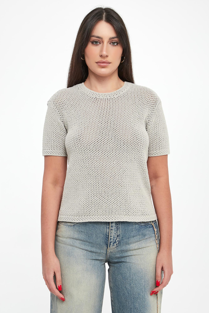 Sweter damski z krótkim rękawem ARMANI EXCHANGE