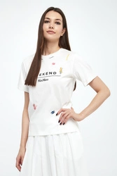 T-shirt damski Olga WEEKEND MAX MARA