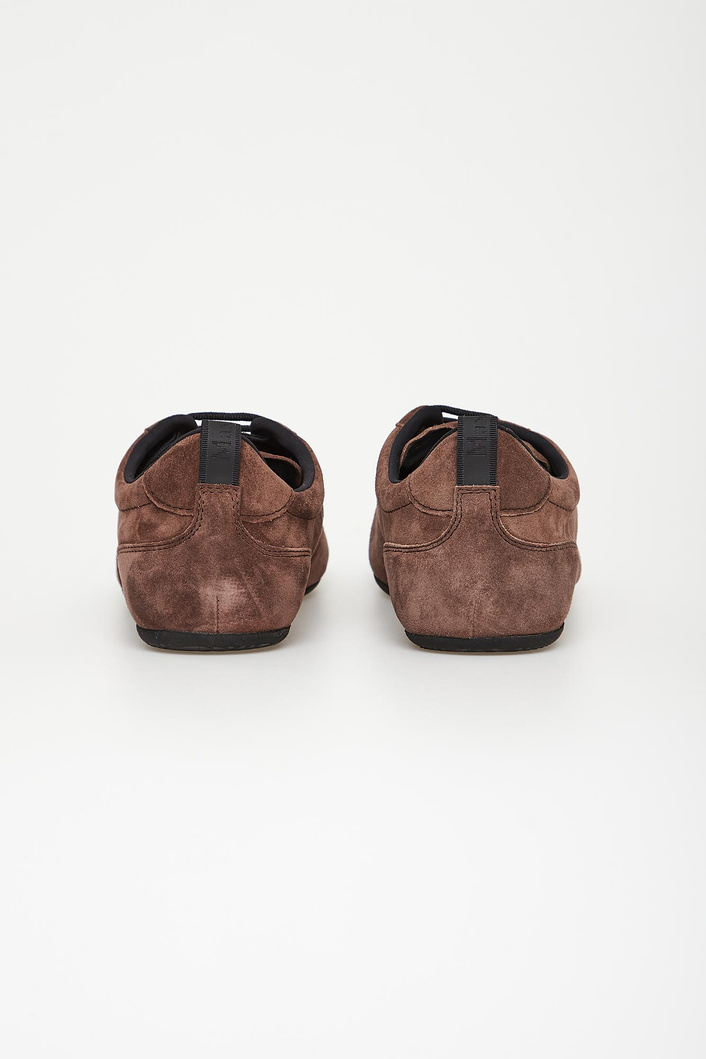 Sneakersy damskie zamszowe Stecca MAX MARA ACCESSORI