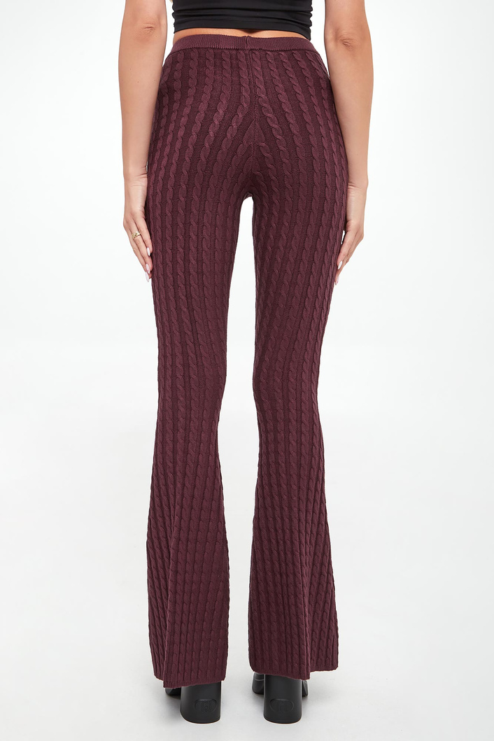Spodnie damskie dzianinowe TWINSET ACTITUDE