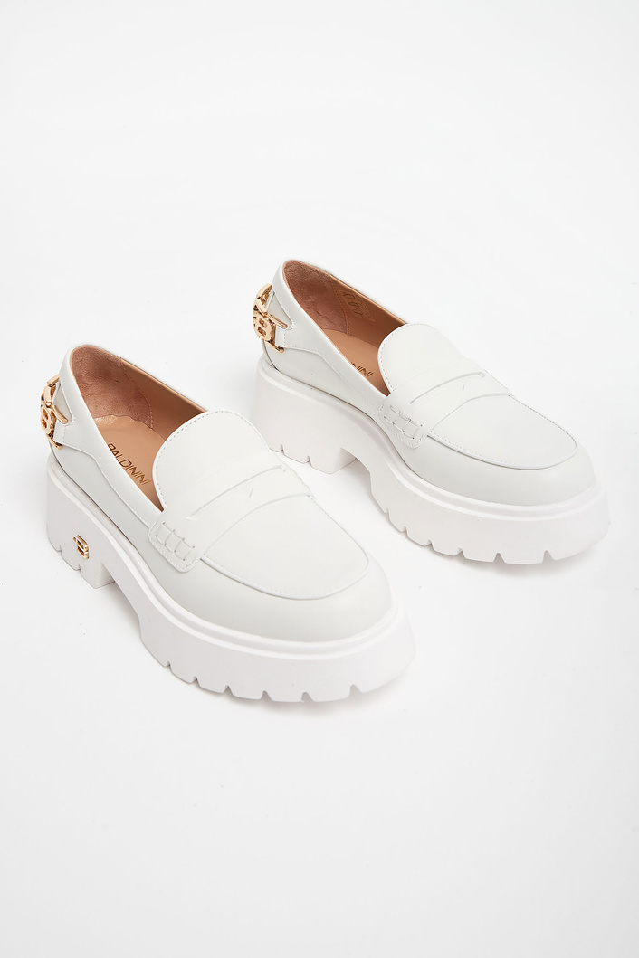 Mokasyny skórzane BALDININI