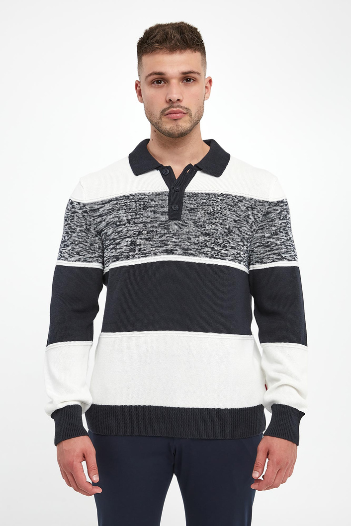Sweter męski w paski Odin JOOP! JEANS