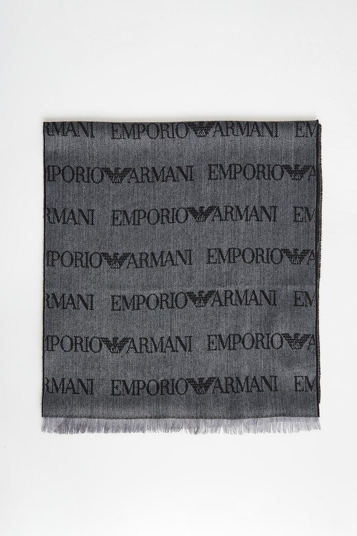 Szalik męski wełniany EMPORIO ARMANI