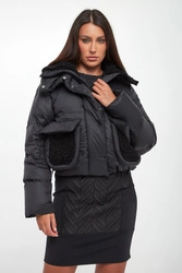 Kurtka damska puchowa z futerkiem SPORTALM
