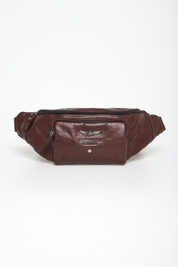 Nerka męska skórzana AERONAUTICA MILITARE