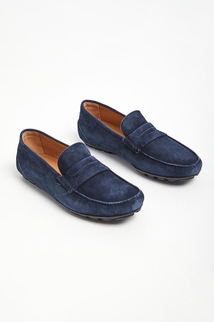 Mokasyny męskie skórzane PAUL&SHARK